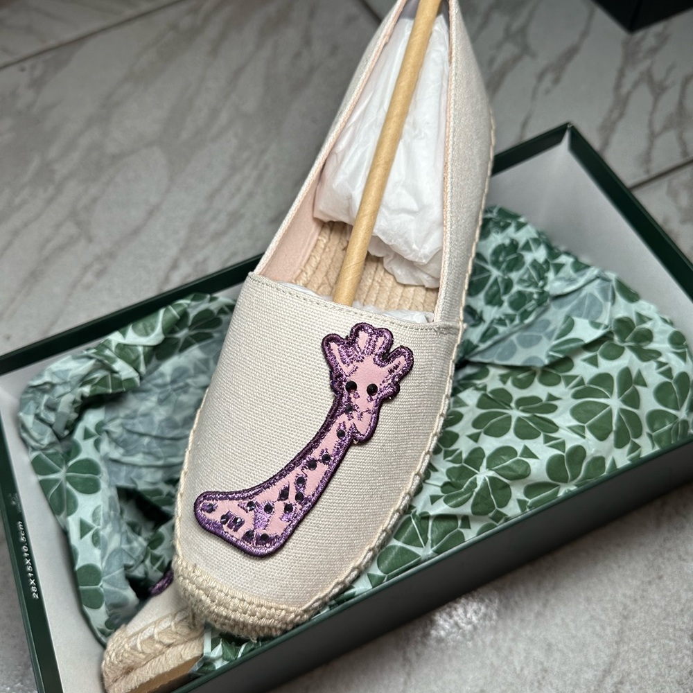 Kate Spade Giraffe Espadrilles